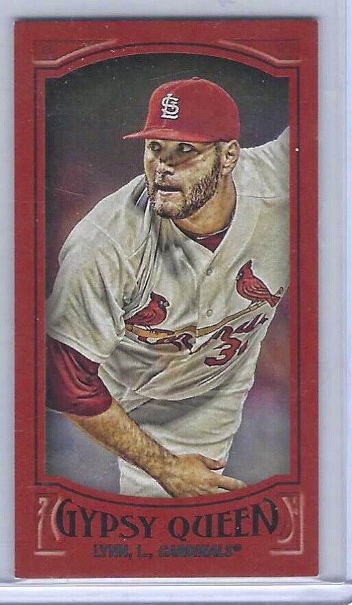 LANCE LYNN 2016 TOPPS GYPSY QUEEN RED MINI #D 4/5