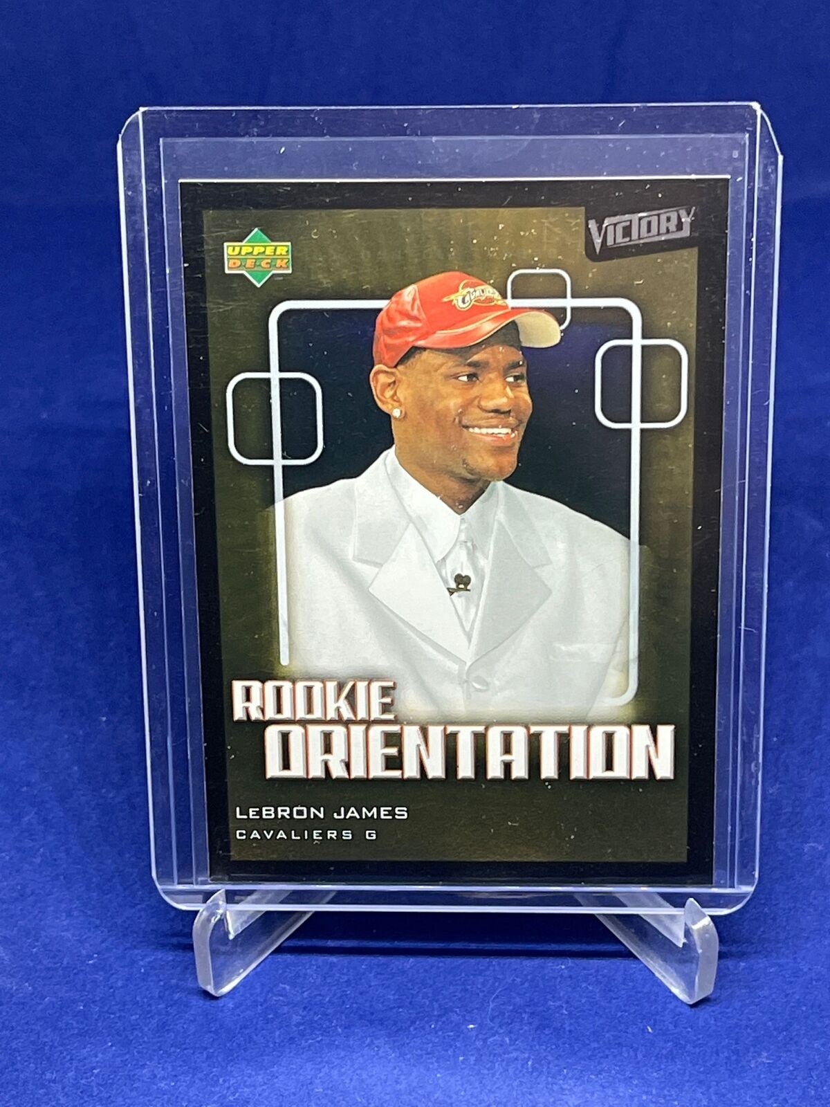 LEBRON JAMES 2003-04 UPPER DECK VICTORY ROOKIE ORIENTATION RC #101