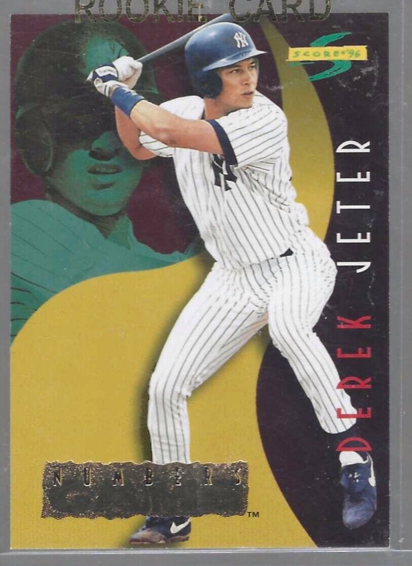 DEREK JETER 1995 PINNACLE SCORE NUMBERS #26 OF 30