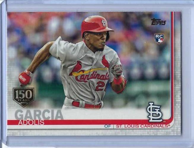 ADOLIS GARCIA 2019 TOPPS SERIES ONE 150 YEARS GOLD STAMP RC #227