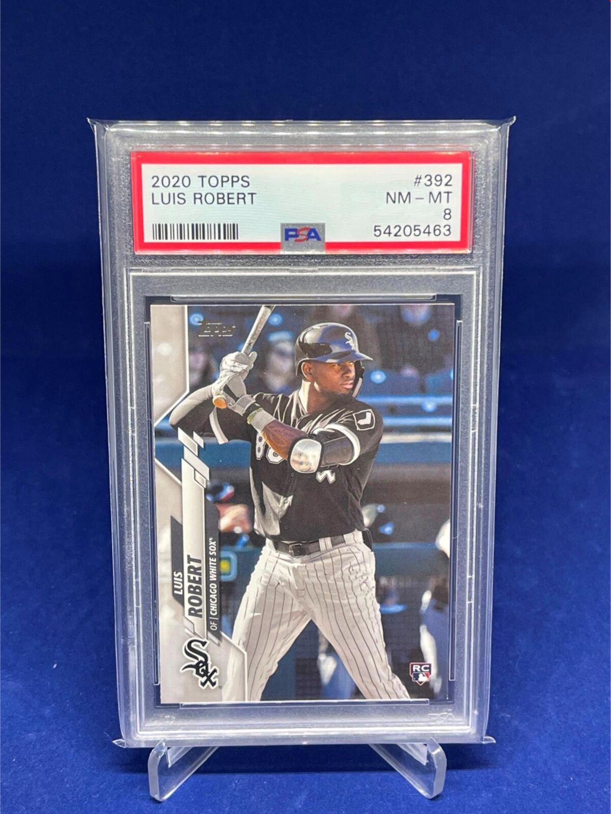 LUIS ROBERT 2020 TOPPS ROOKIE RC # 392 PSA 8 NEAR MINT-MINT