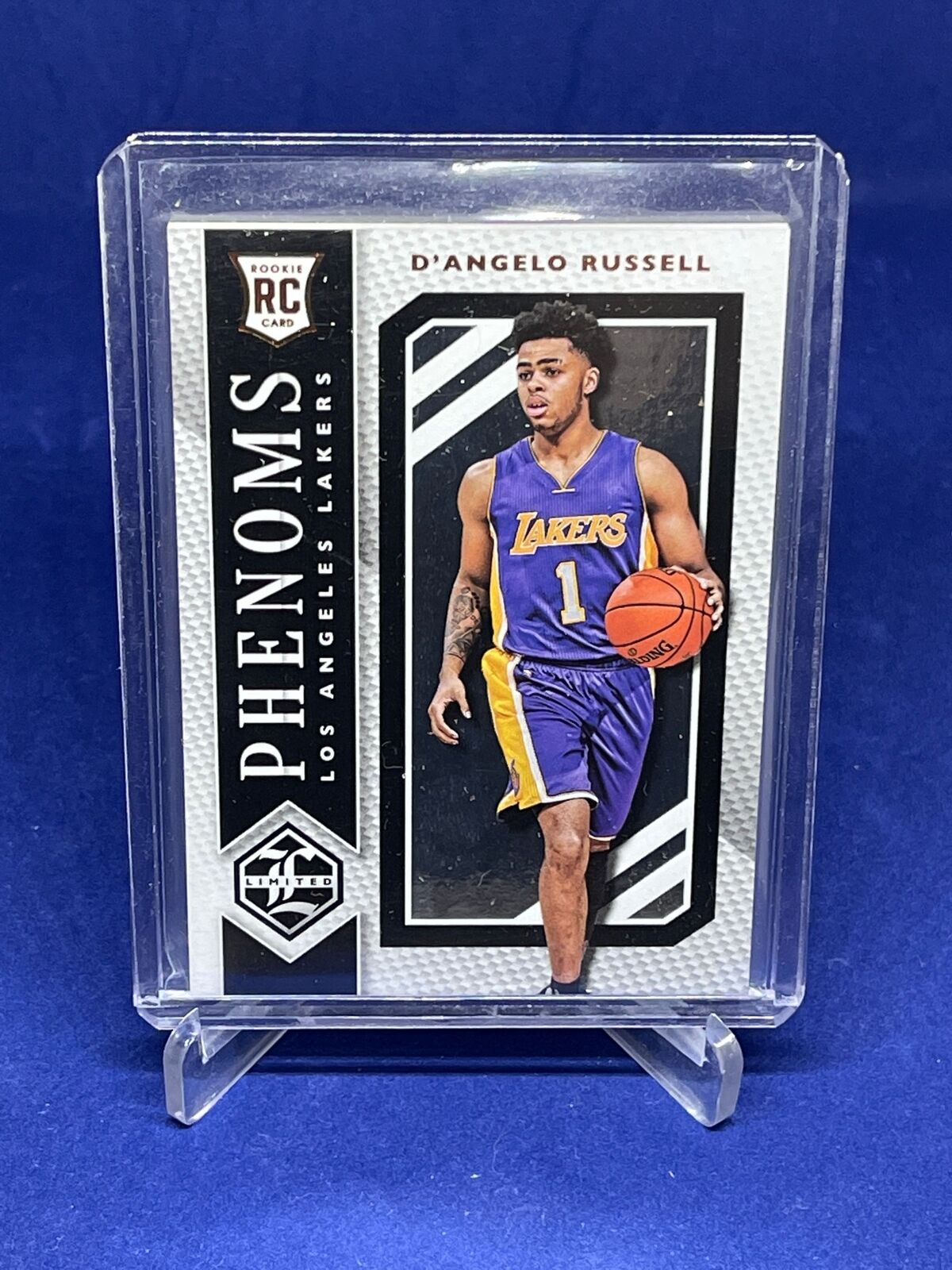 D'ANGELO RUSSELL 2015-16 PANINI LIMITED PHENOMS ROOKIE CASE HIT RC #2