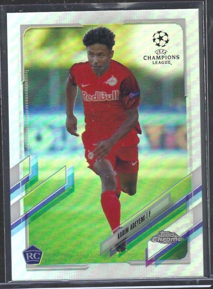 KARIM ADEYEMI 2020-21 TOPPS CHROME SILVER REFRACTOR ROOKIE RC #99