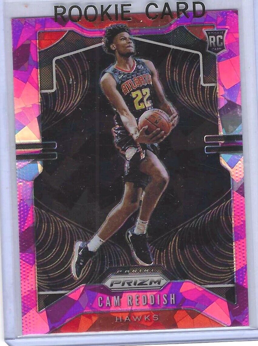 CAM REDDISH 2019-20 PANINI PRIZM PINK CRACKED ICE PRIZM ROOKIE RC #256