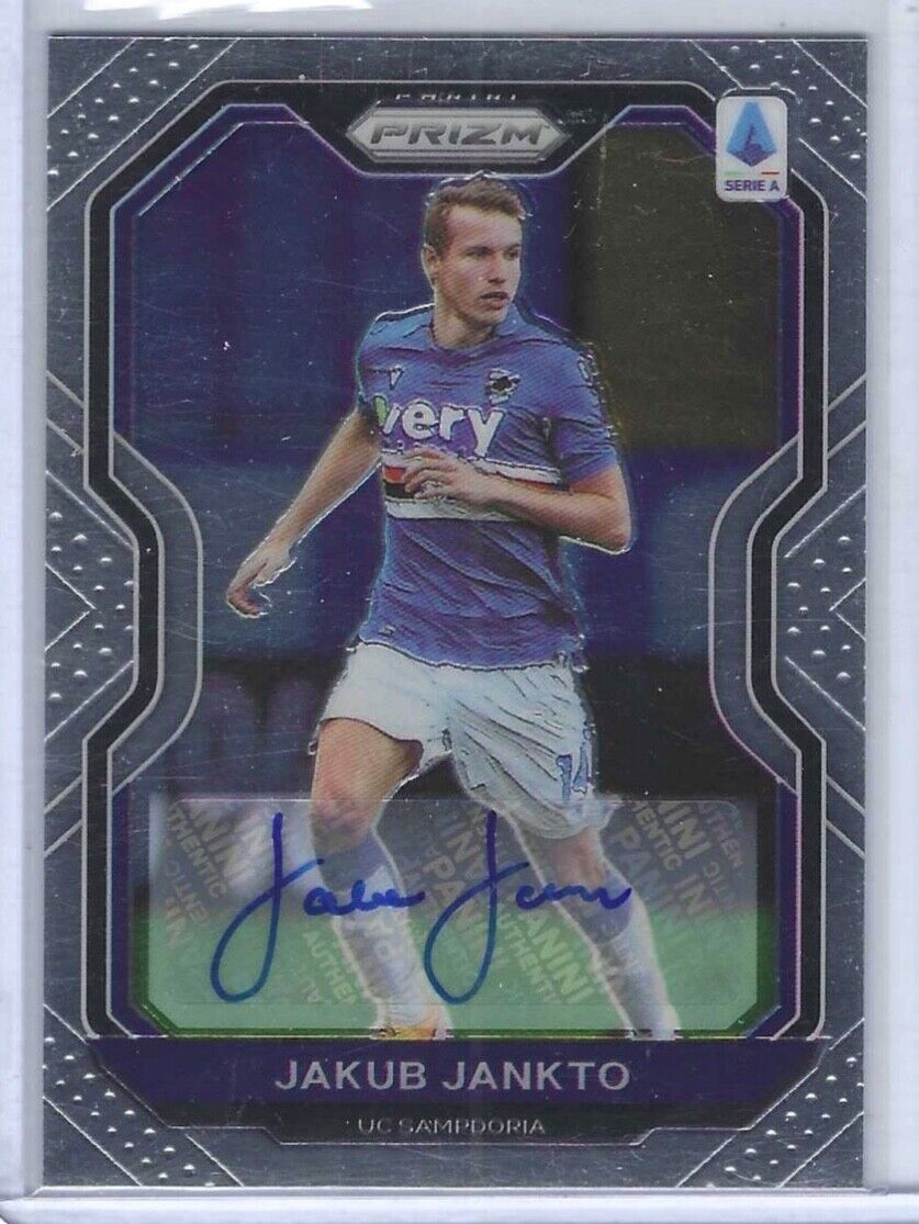 JAKUB JANKTO 2020-21 PANINI CHRONICLES LA LIGA PRIZM UPDATE AUTO #D 001/275