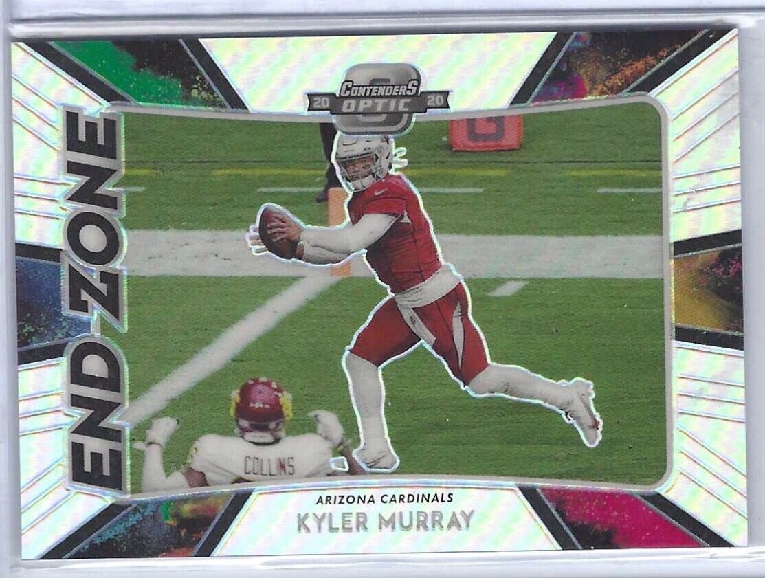 KYLER MURRAY 2020 CONTENDERS OPTIC SILVER PRIZM END ZONE CASE HIT #EZ4
