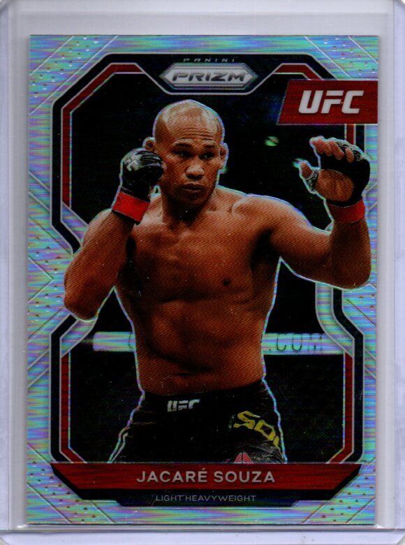 JACARE SOUZA 2021 PANINI PRIZM UFC SILVER PRIZM #21