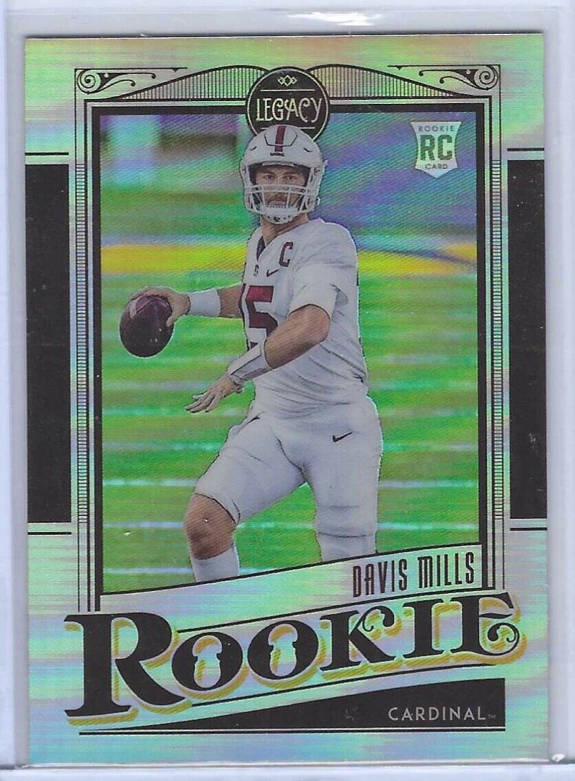 DAVIS MILLS 2021 PANINI LEGACY OPTICHROME SILVER PRIZM RC #194