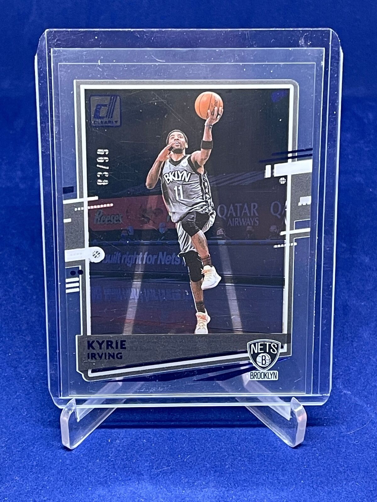 KYRIE IRVING 2020-21 PANINI CLEARLY DONRUSS BLUE #D 83/99