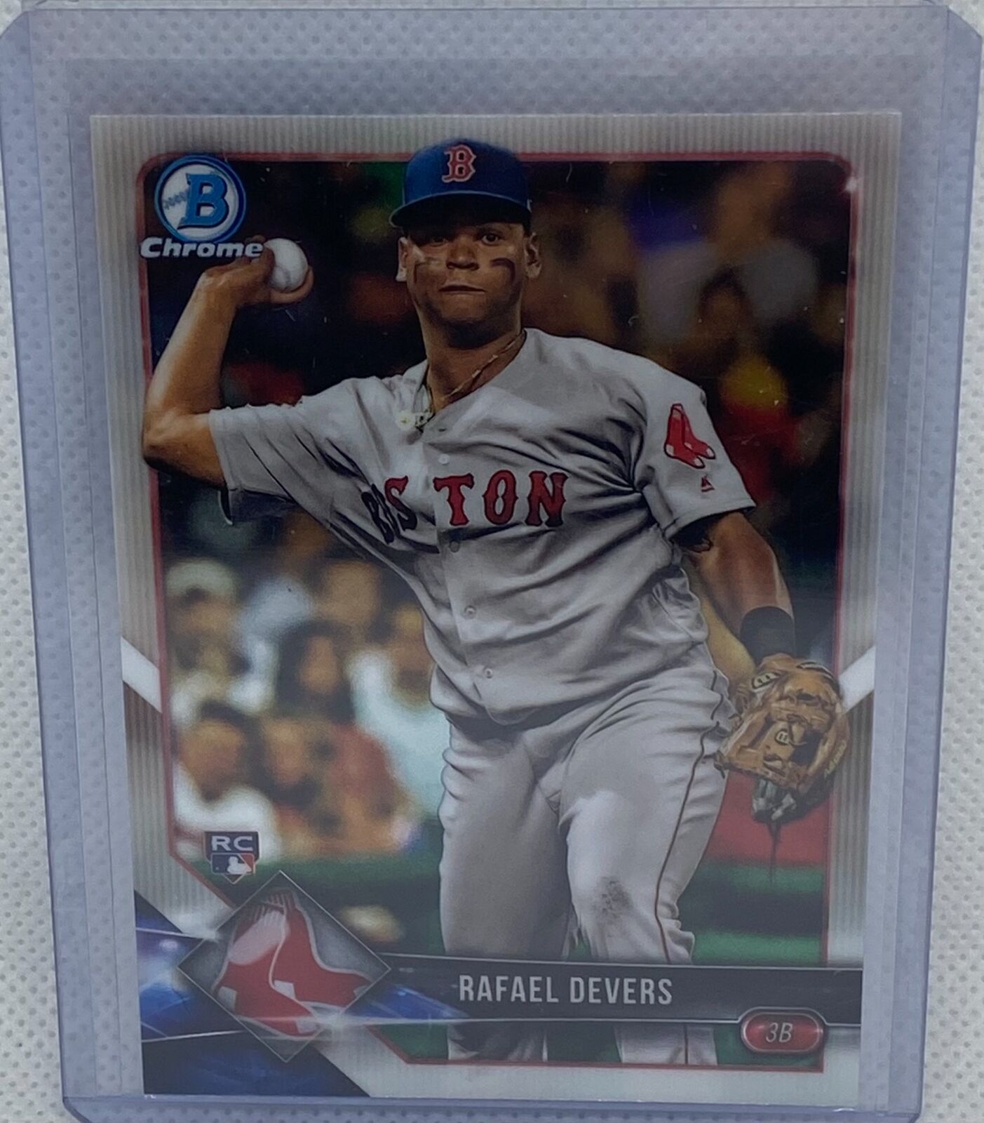 RAFAEL DEVERS 2018 TOPPS BOWMAN CHROME ROOKIE RC #8