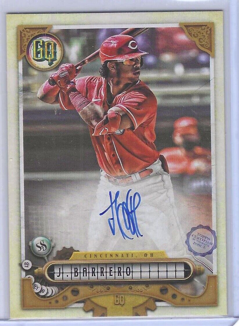 JOSE BARRERO 2022 TOPPS GYPSY QUEEN ON CARD AUTO #GQA-JBA