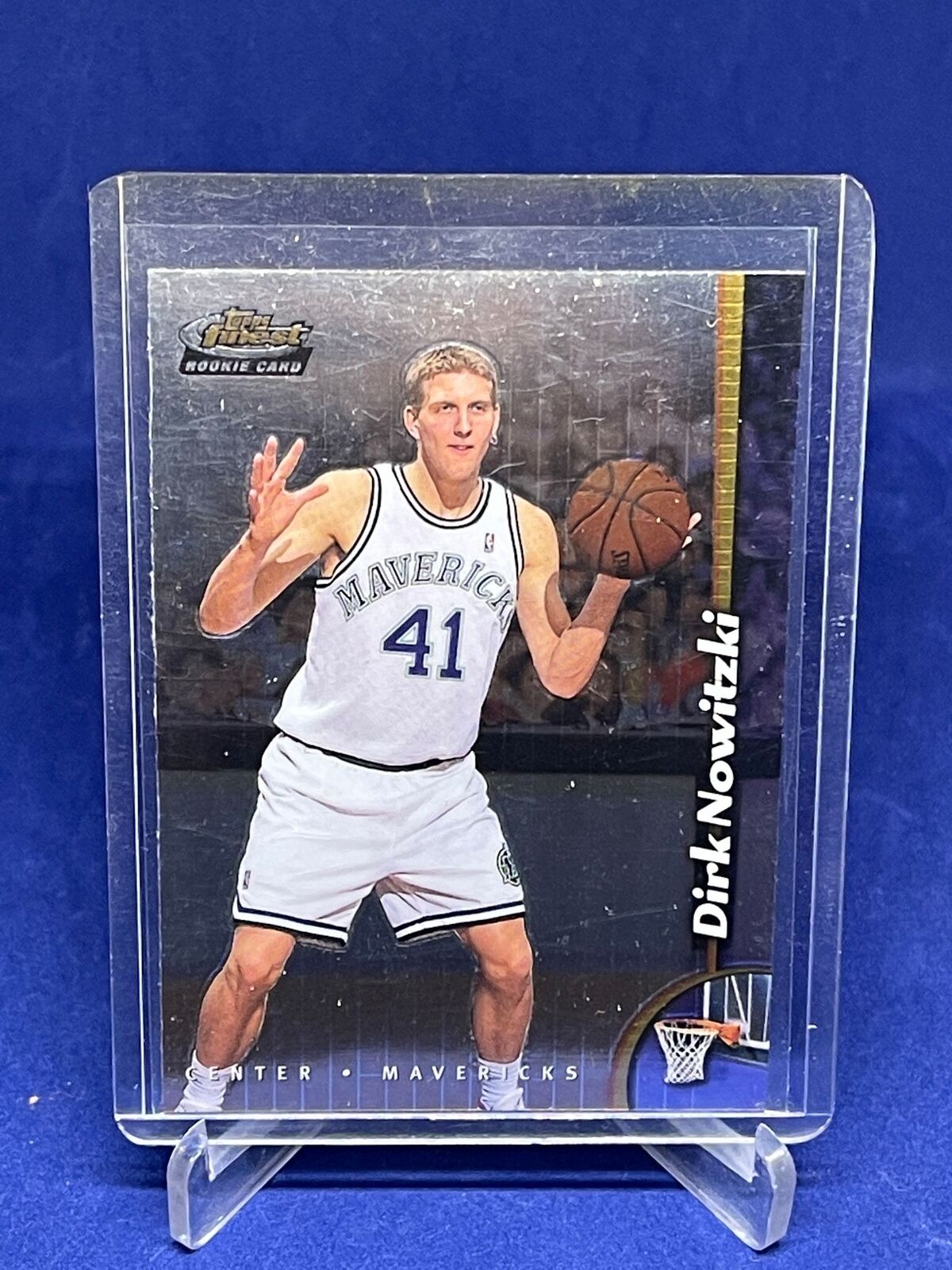 DIRK NOWITZKI 1998-99 TOPPS FINEST ROOKIE RC #234