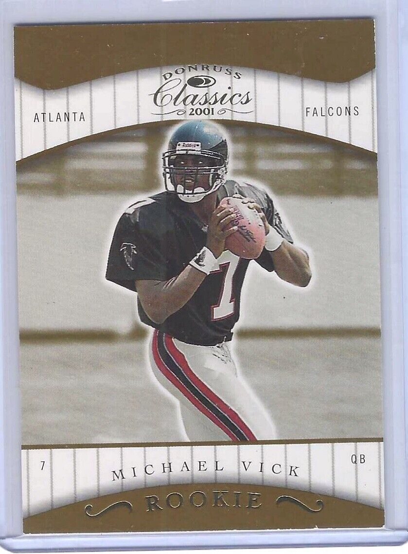 MICHAEL VICK 2001 DONRUSS CLASSICS ROOKIE RC #D 211/475