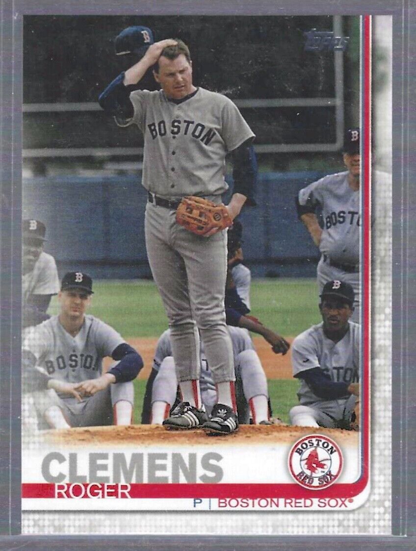 ROGER CLEMENS 2019 TOPPS SERIES TWO SP PHOTO VARIATION #518