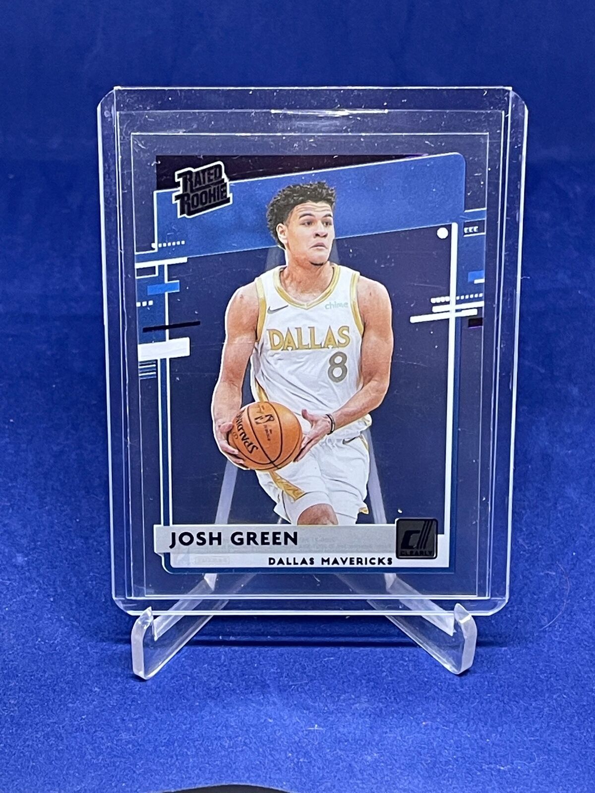 JOSH GREEN 2020-21 PANINI CLEARLY DONRUSS RATED ROOKIE PURPLE RC #64
