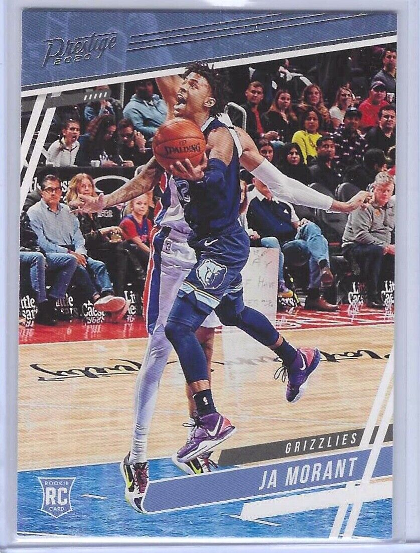 JA MORANT 2019 PANINI CHRONICLES PRESTIGE ROOKIE RC #61