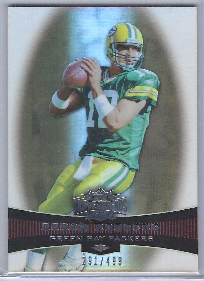AARON RODGERS 2006 TOPPS TRIPLE THREADS SEPIA #D 291/499