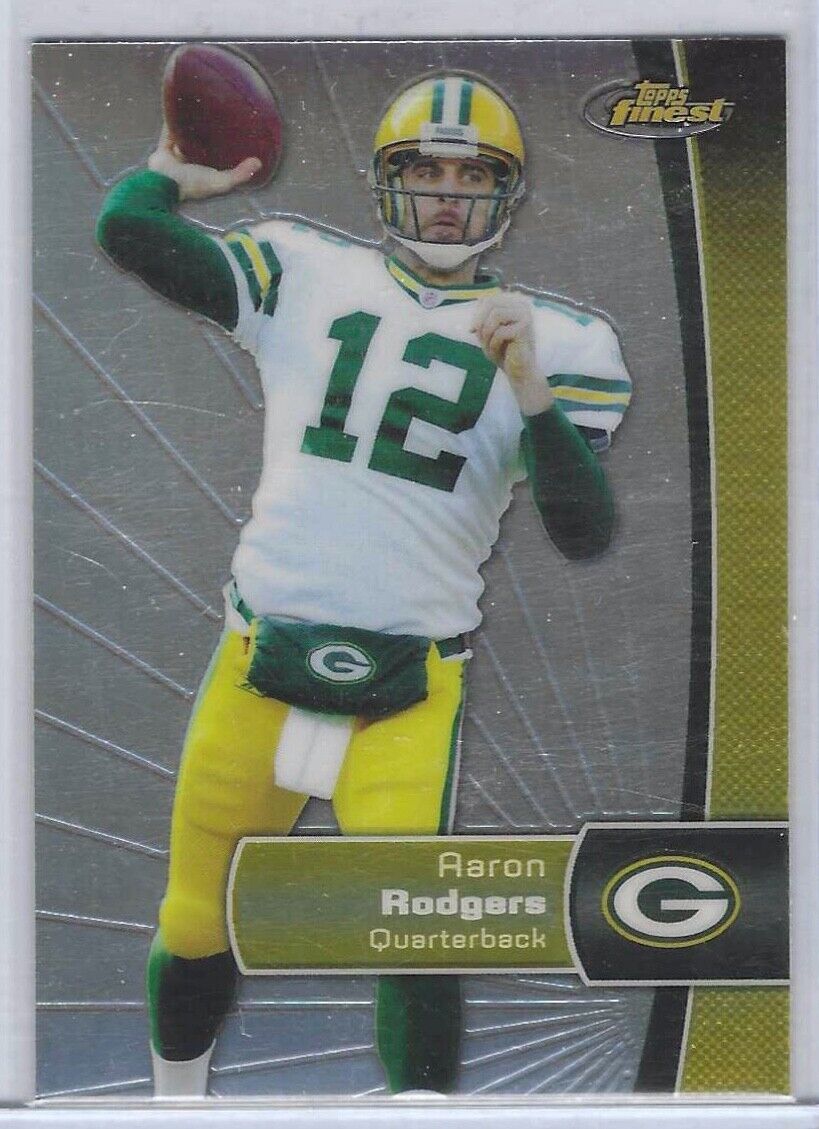 AARON RODGERS 2012 TOPPS FINEST REFRACTOR #1