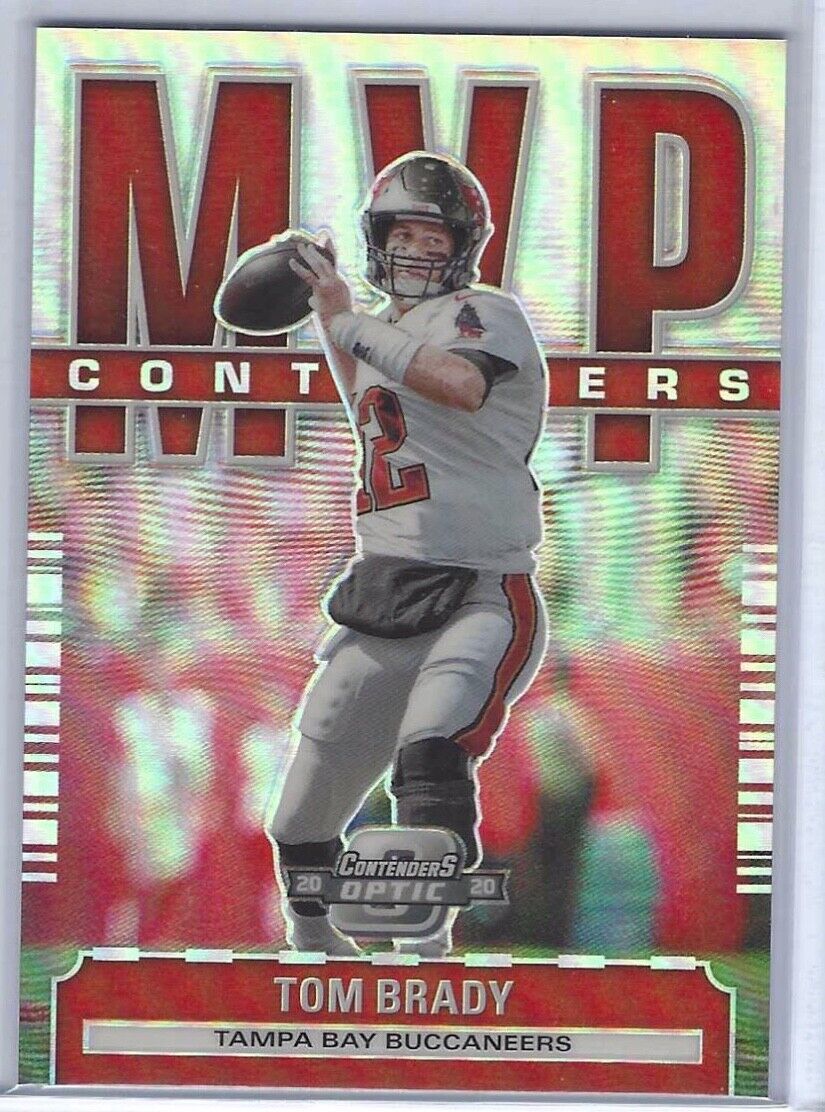 TOM BRADY 2020 CONTENDERS OPTIC SILVER PRIZM MVP CONTENDERS #MVP3