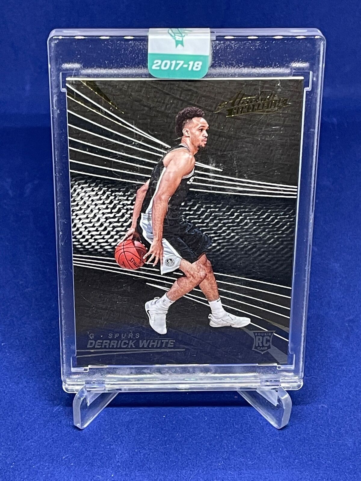 DERRICK WHITE 2017-18 PANINI ABSOLUTE ENCASED XRC ROOKIE RC #92