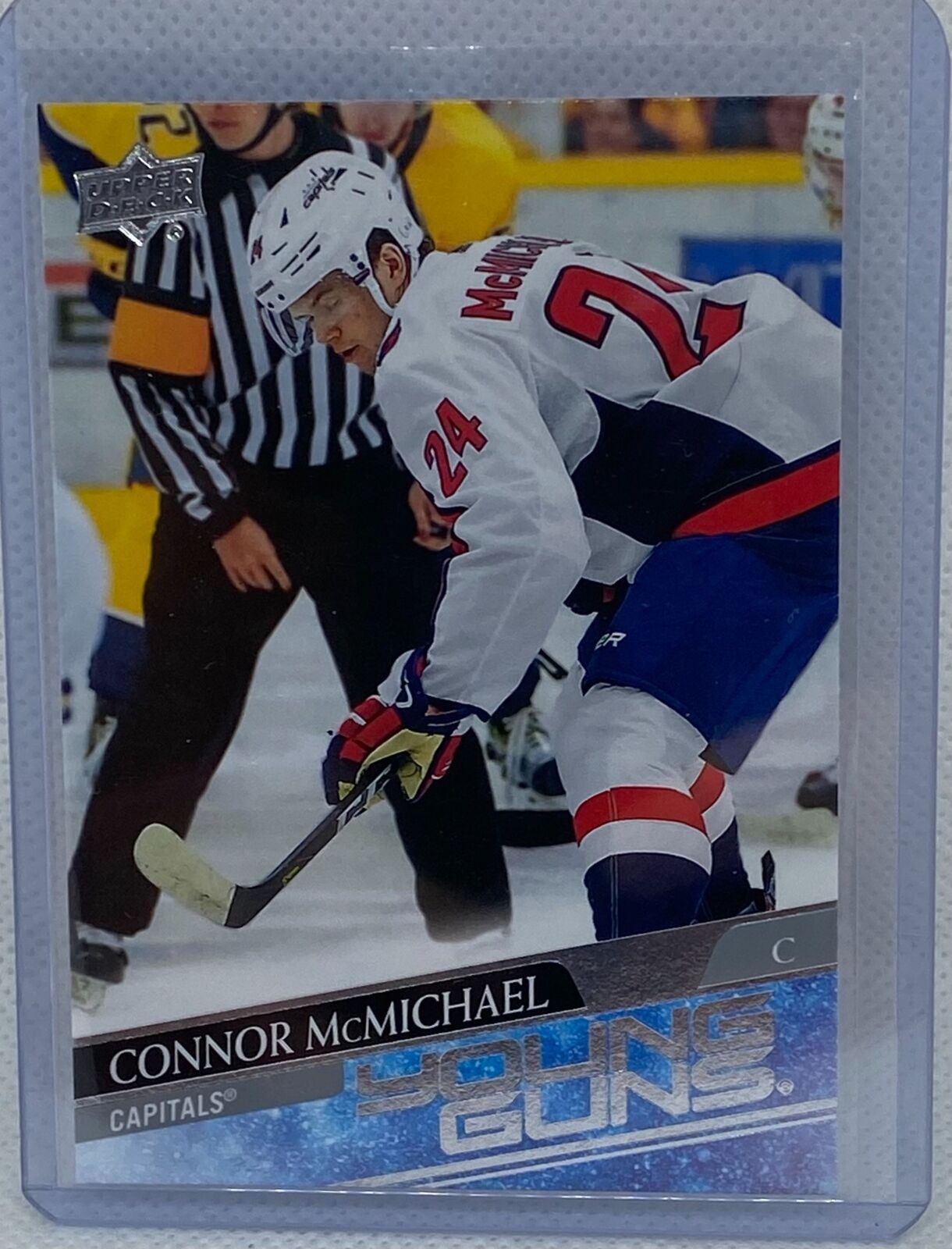 CONNOR MCMICHAEL 2020-21 UPPER DECK SERIES 1 YOUNG GUNS ROOKIE RC #234