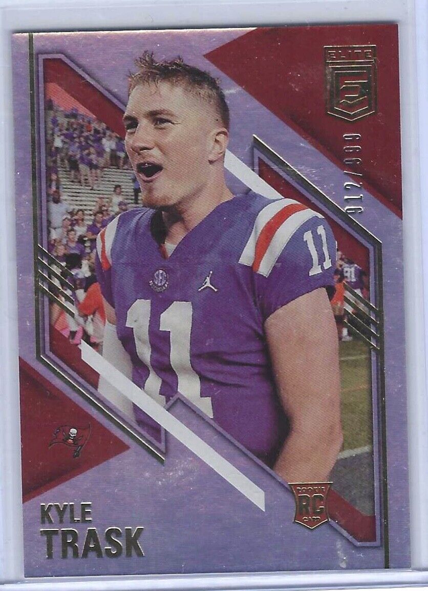 KYLE TRASK 2021 DONRUSS ELITE SILVER FOIL ROOKIE RC #D /999