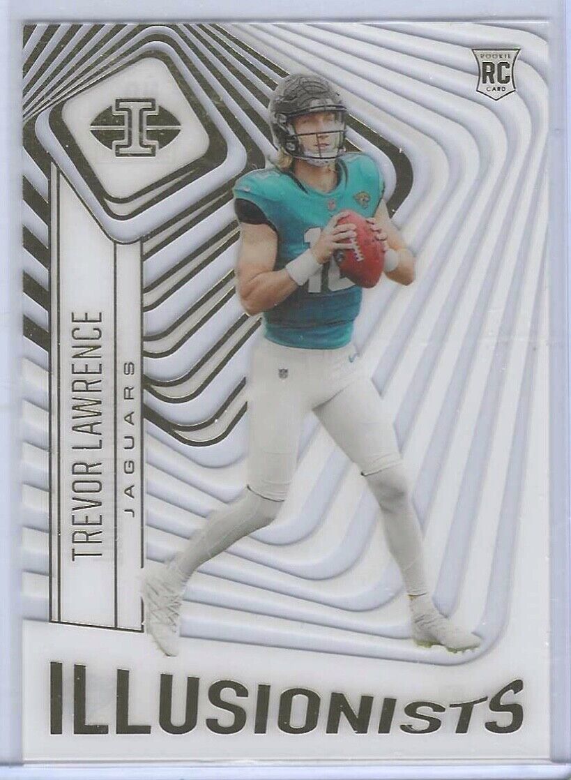 TREVOR LAWRENCE 2021 PANINI ILLUSIONS ILLUSIONISTS ACETATE RC #ILL-10