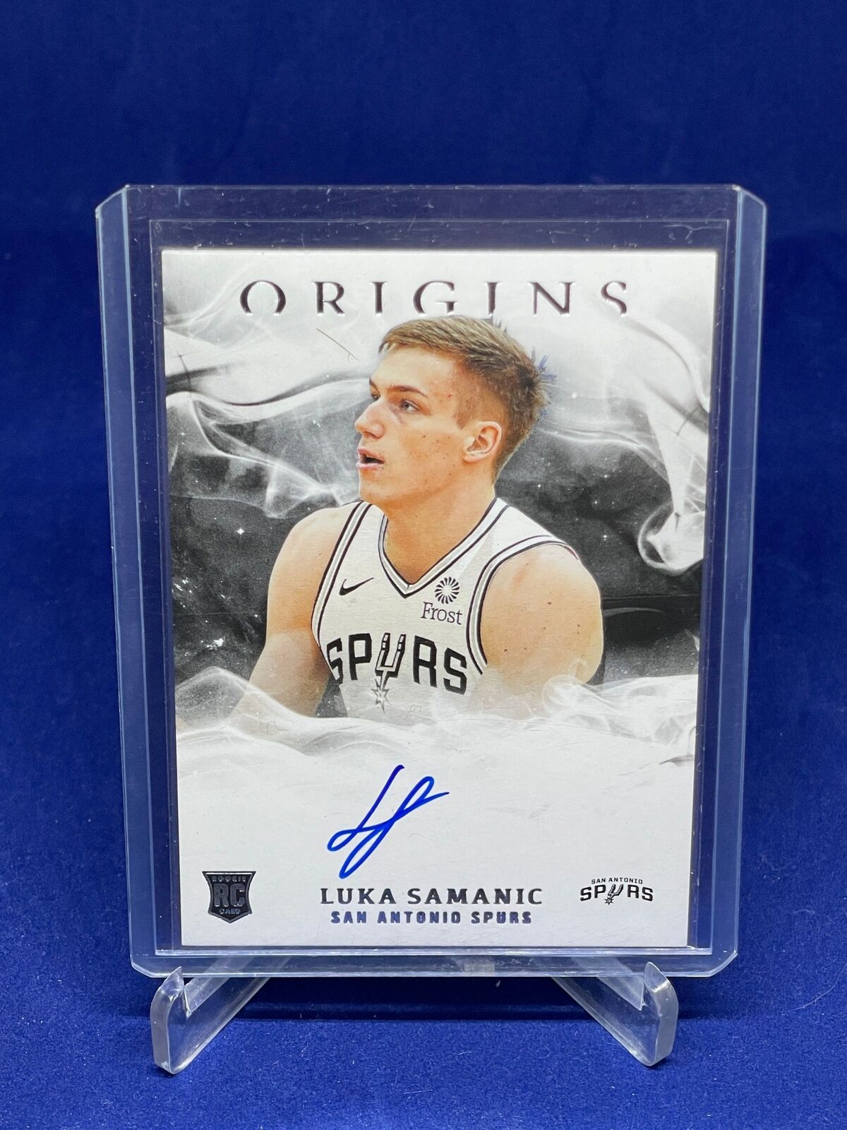 LUKA SAMANIC 2019-20 PANINI ORIGINS ON CARD AUTO ROOKIE RC #117