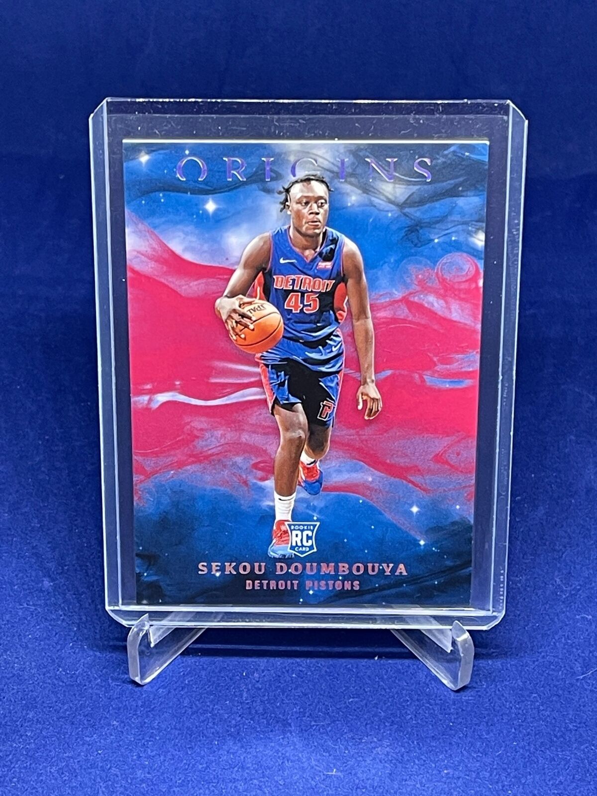 SEKOU DOUMBAYA 2019-20 PANINI ORIGINS RED ROOKIE RC #85