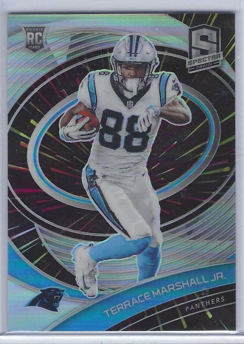 TERRACE MARSHALL JR 2021 PANINI SPECTRA HYPER PRIZM RC #D 04/75