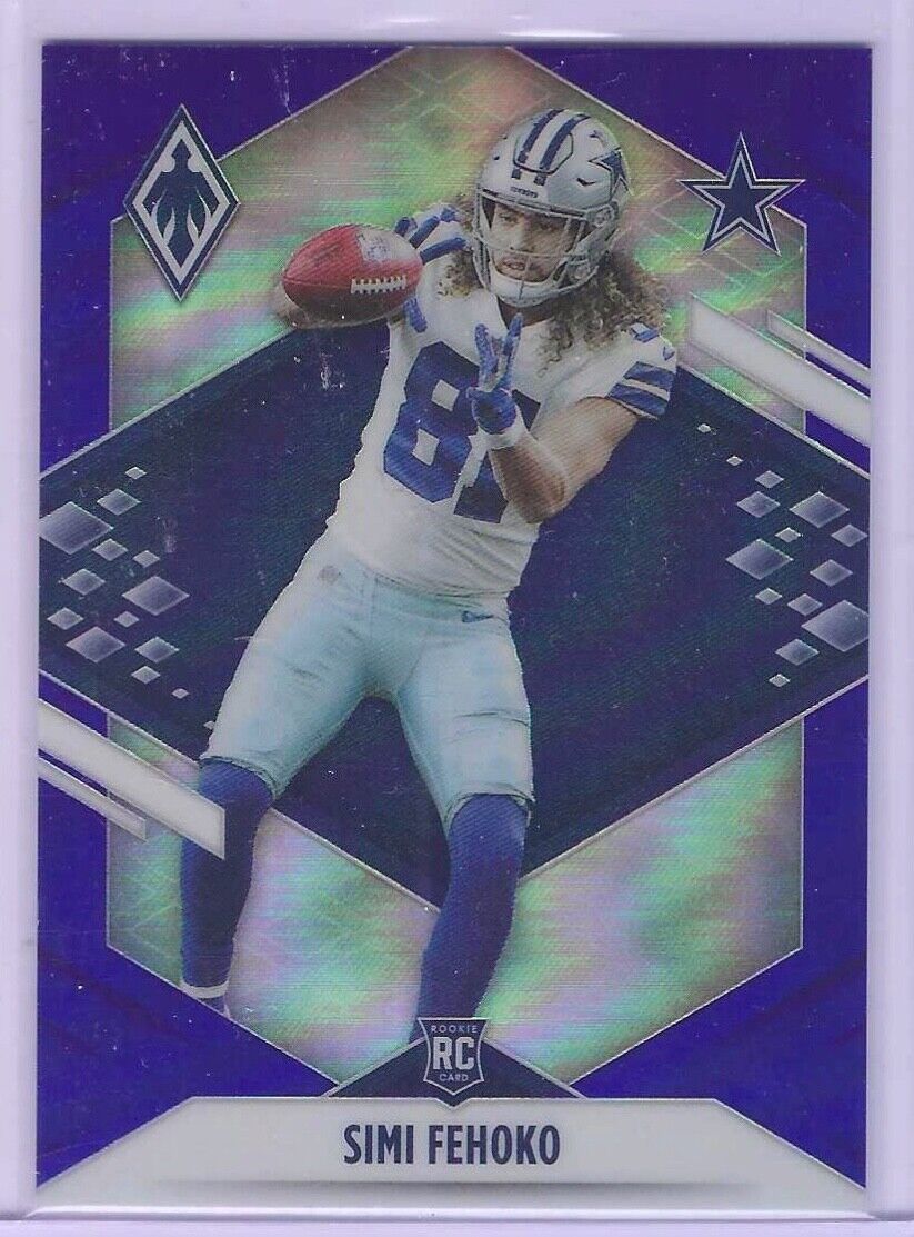 SIMI FEHOKO 2021 PANINI PHOENIX PURPLE PRIZM ROOKIE RC #D 24/35