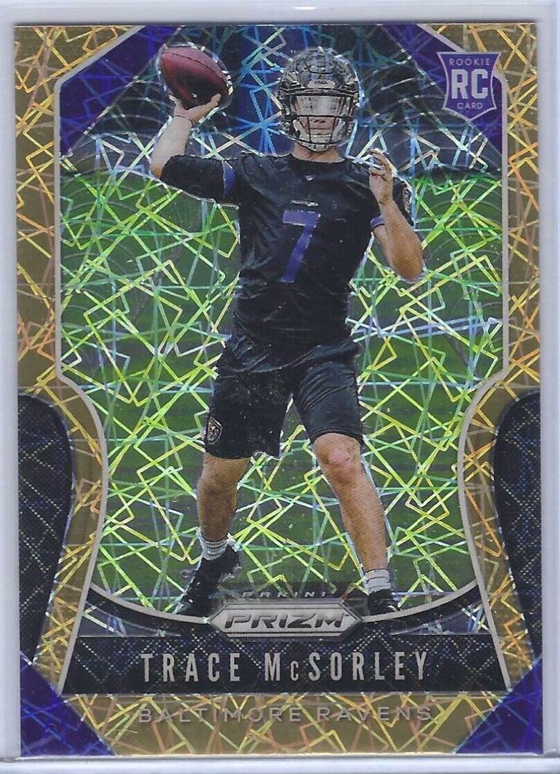 TRACE MCSORLEY 2019 PANINI PRIZM ORANGE LAZER PRIZM RC #309