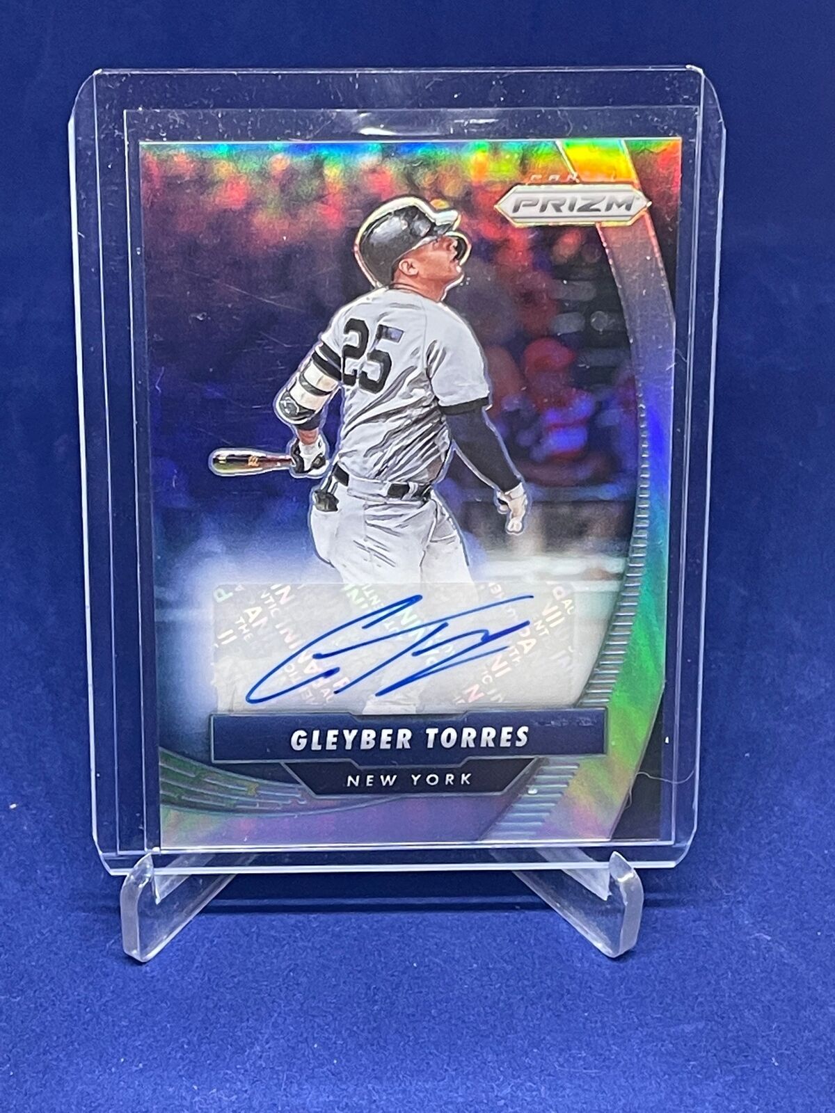 GLEYBER TORRES 2020 PANINI PRIZM SILVER PRIZM AUTO