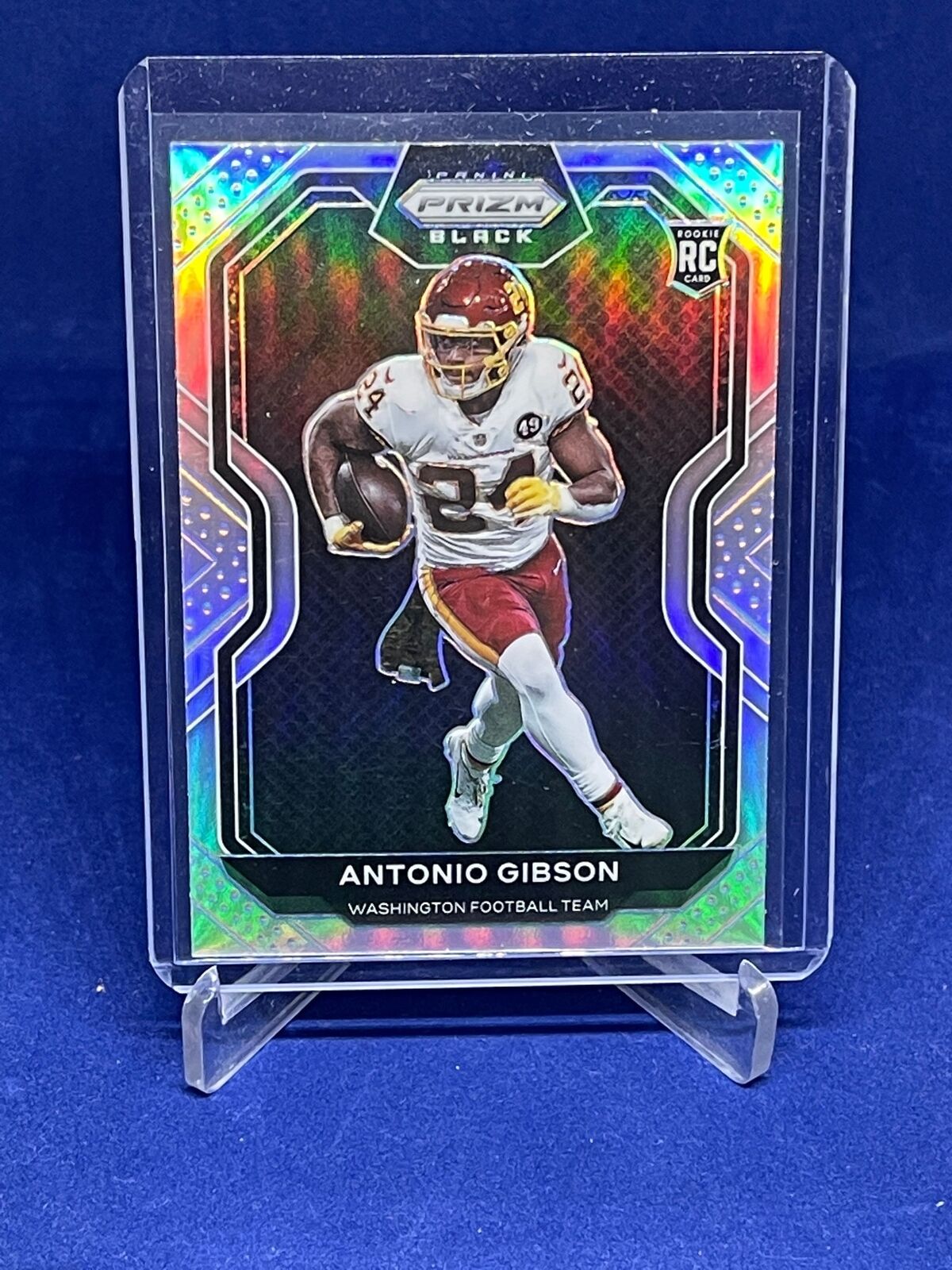 ANTONIO GIBSON 2020 PANINI CHRONICLES PRIZM BLACK SILVER PRIZM ROOKIE RC