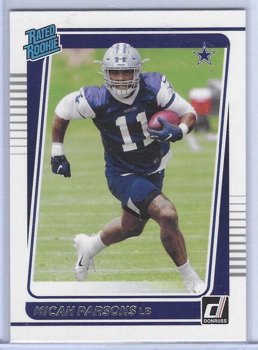 MICAH PARSONS 2021 PANINI DONRUSS RATED ROOKIE RC #331
