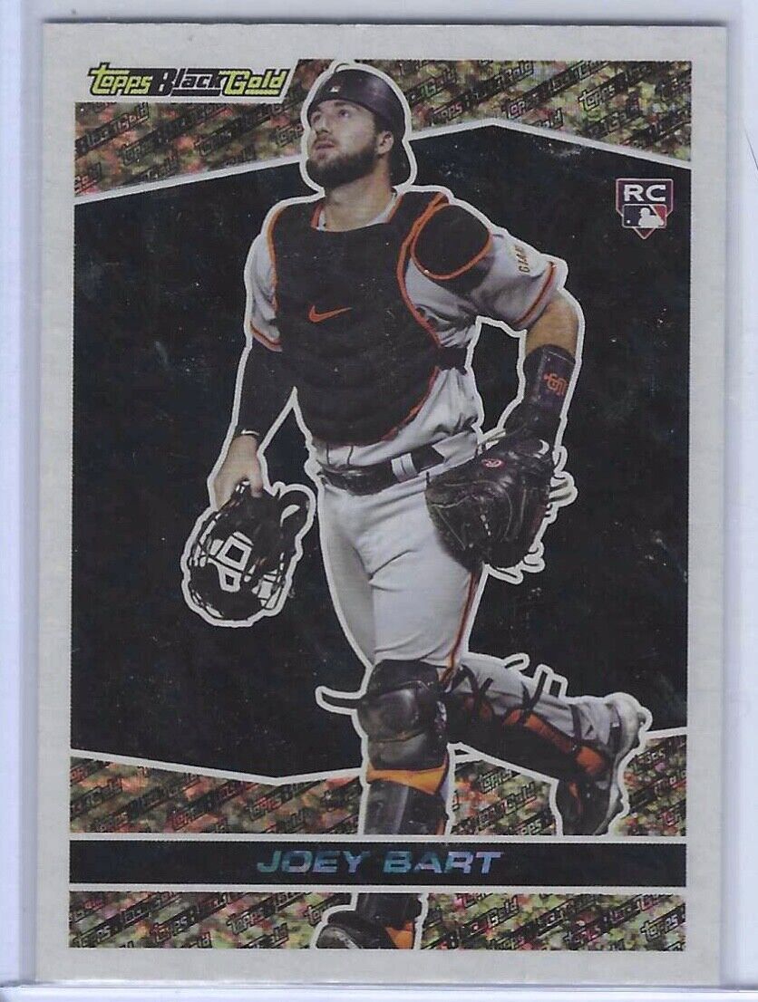 JOEY BART 2021 TOPPS BLACK GOLD BASE ROOKIE RC #BG-23