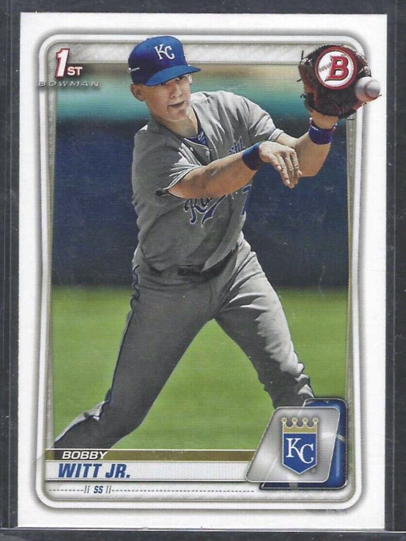 BOBBY WITT JR 2020 TOPPS BOWMAN 1ST BOWMAN PROSPECT #BP-25