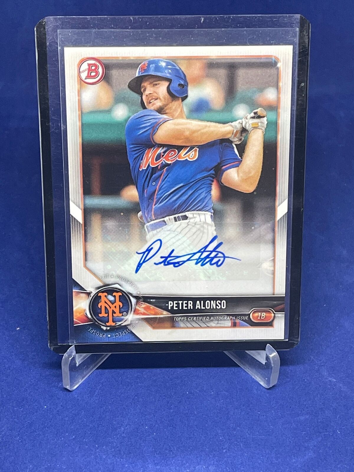 PETE ALONSO 2018 BOWMAN PROSPECTS AUTO