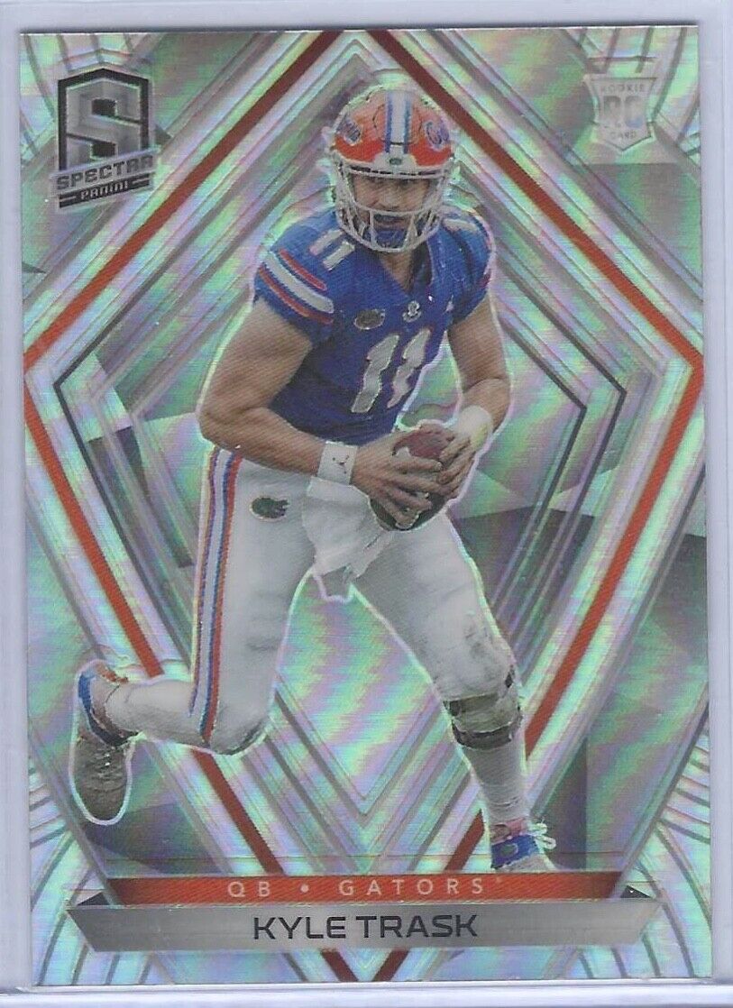 KYLE TRASK 2021 PANINI CHRONICLES SPECTRA SILVER PRIZM RC #286