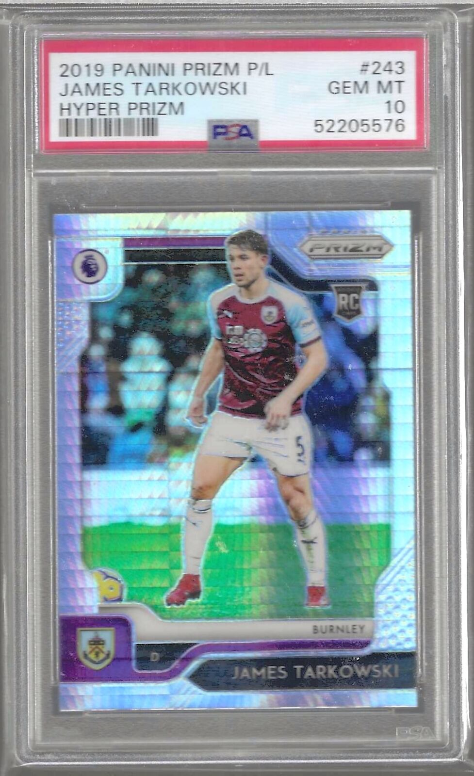 JAMES TARKOWSKI 2019-20 PANINI PRIZM HYPER PRIZM RC PSA 10 GEM MINT POP 1/1