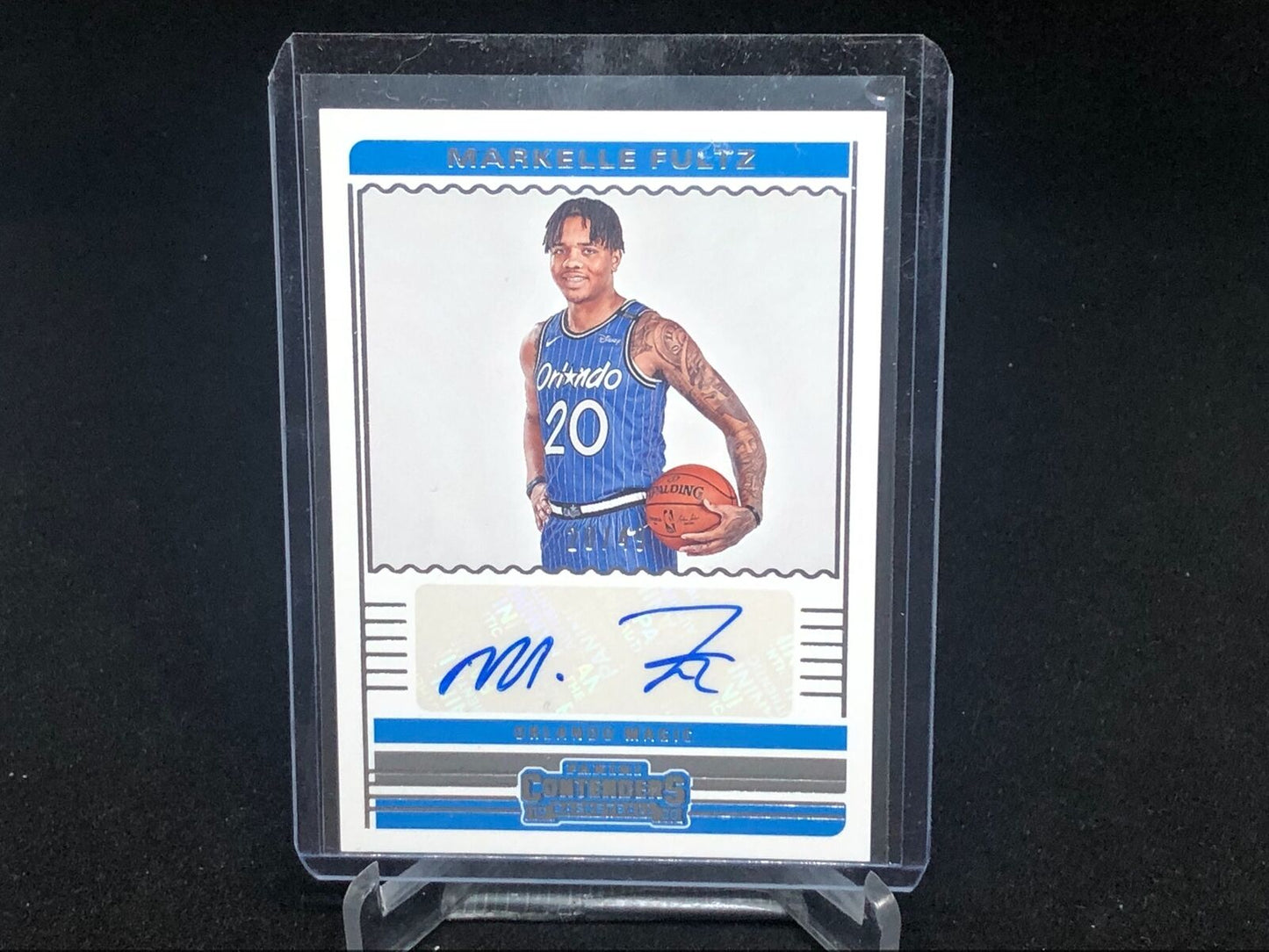 MARKELLE FULTZ 2019-20 PANINI CONTENDERS AUTO #D 39/49