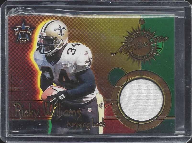 RICKY WILLIAMS 2000 VANGUARD SAINTS GAME USED JERSEY #4