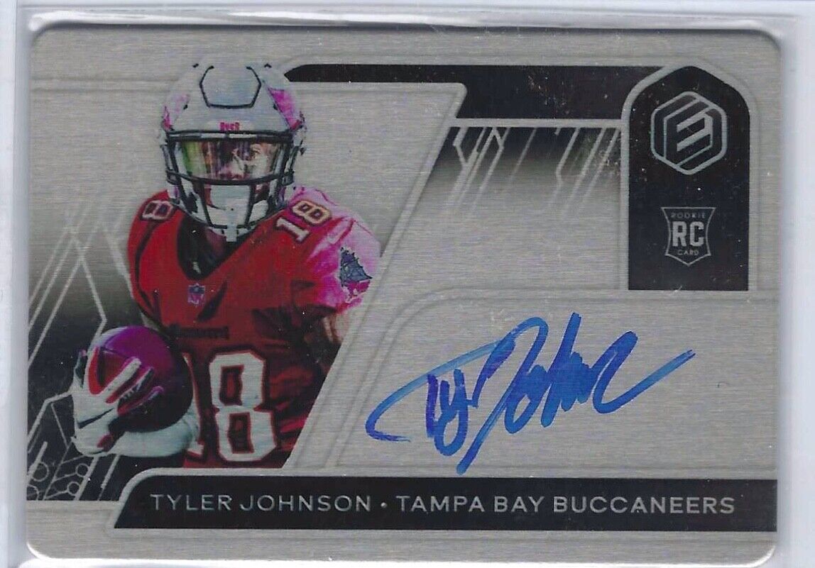 TYLER JOHNSON 2020 PANINI ELEMENTS ROOKIE AUTO RC #D 95/199