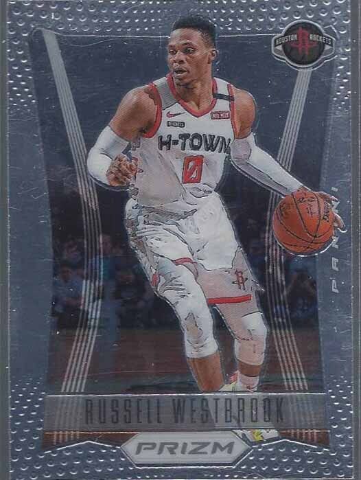 RUSSELL WESTBROOK 2020-21 PANINI PRIZM 2012-13 RETRO SSP INSERT #14