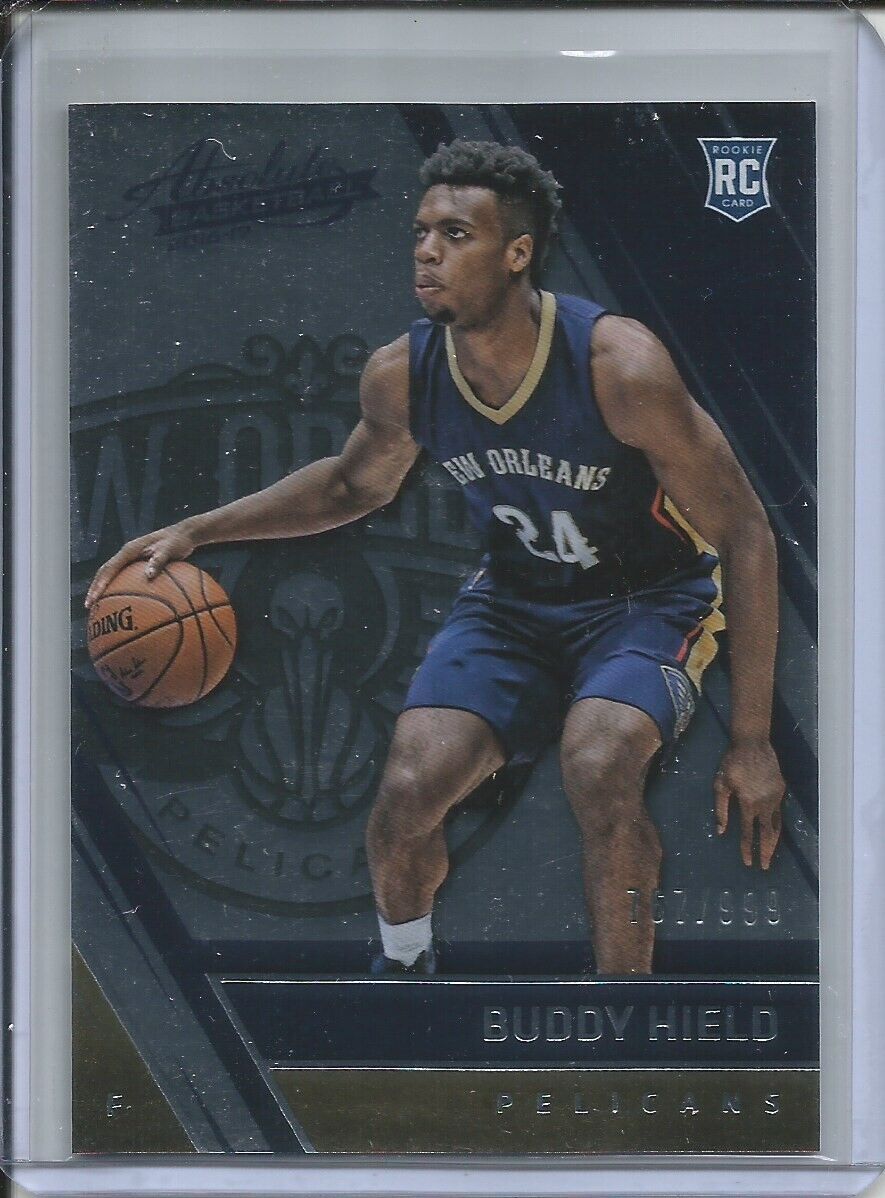 BUDDY HIELD 2016-17 PANINI ABSOLUTE ROOKIE RC #D /999