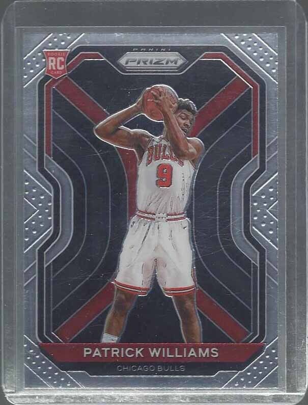 PATRICK WILLIAMS 2020-21 PANINI PRIZM BULLS TRUE ROOKIE RC #288