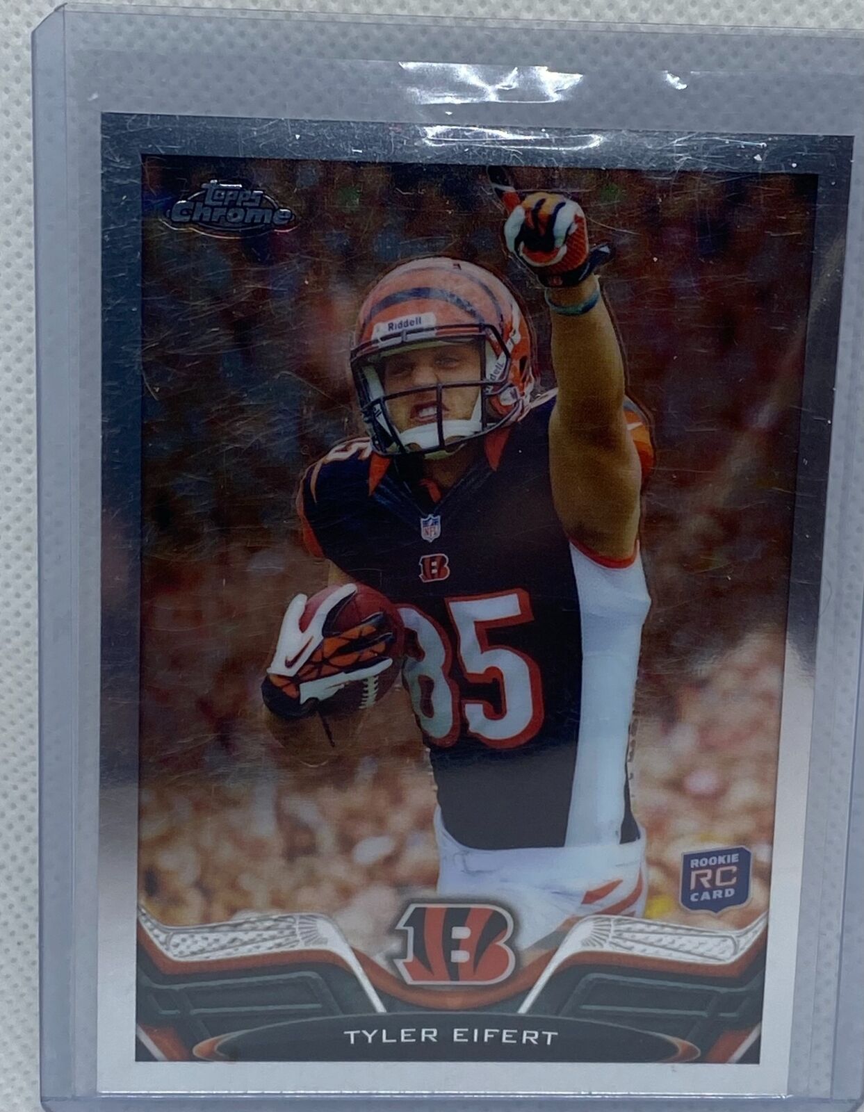 TYLER EIFERT 2013 TOPPS CHROME SP PHOTO VARIATION SHORT PRINT RC #30