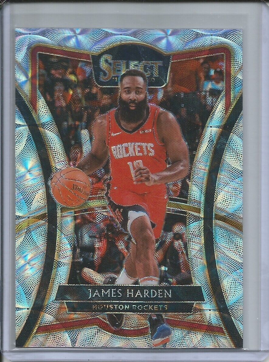 JAMES HARDEN 2019-20 PANINI SELECT SCOPE PRIZM PREMIER LEVEL ROCKETS