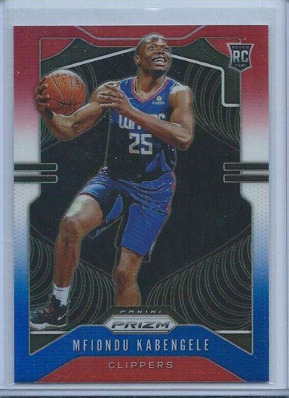 MFIONDU KABENGELE 2019-20 PANINI PRIZM RED WHITE BLUE PRIZMS RC #271