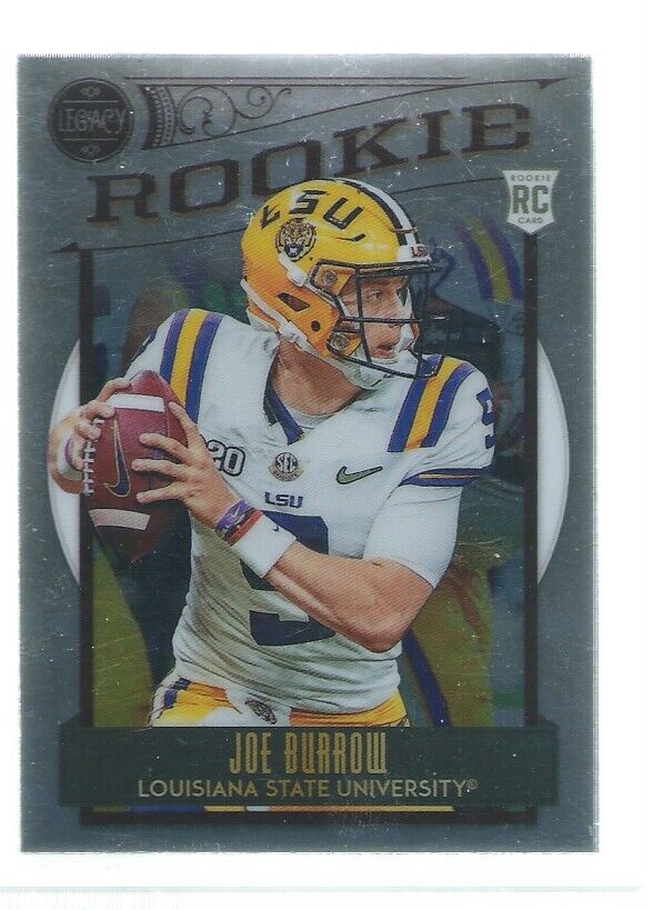 JOE BURROW 2020 PANINI LEGACY OPTICHROME ROOKIE RC #141
